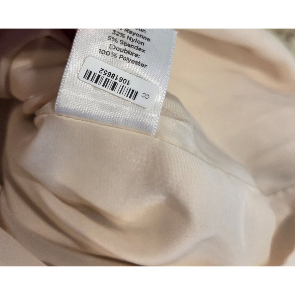 Talbots Size 16WP Black Cream Sheath Sleeveless Dress Petite Knee Length - Picture 8 of 15